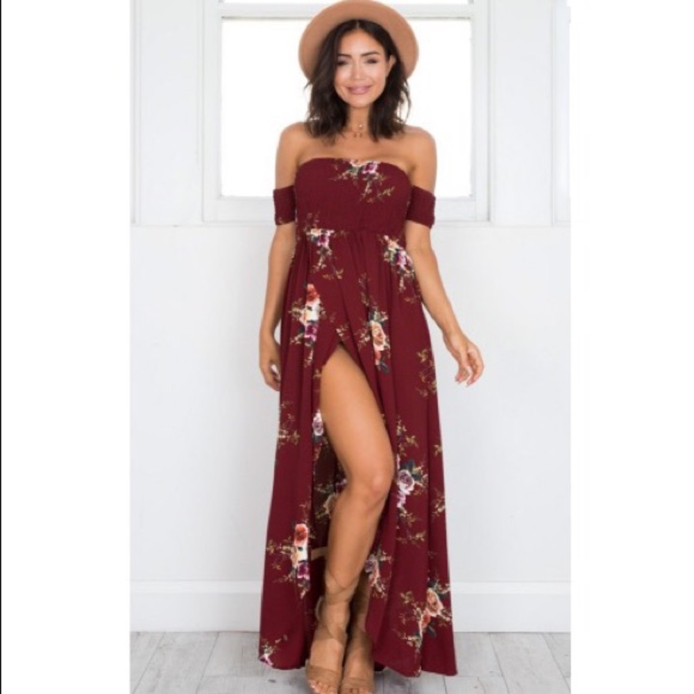Boho Summer Chiffon Dress - Picture 5 of 5